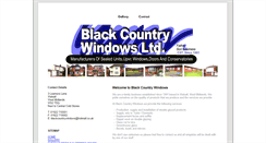 Desktop Screenshot of blackcountrywindows.co.uk